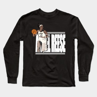 angel reese comic art Long Sleeve T-Shirt